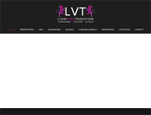 Tablet Screenshot of lyon-vins-tradition.com